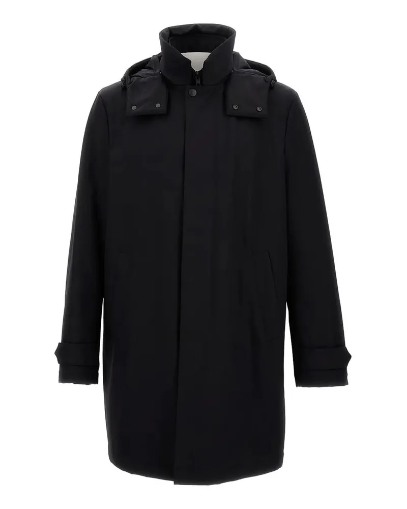 Fay Knielanger Mantel - Schwarz Schwarz