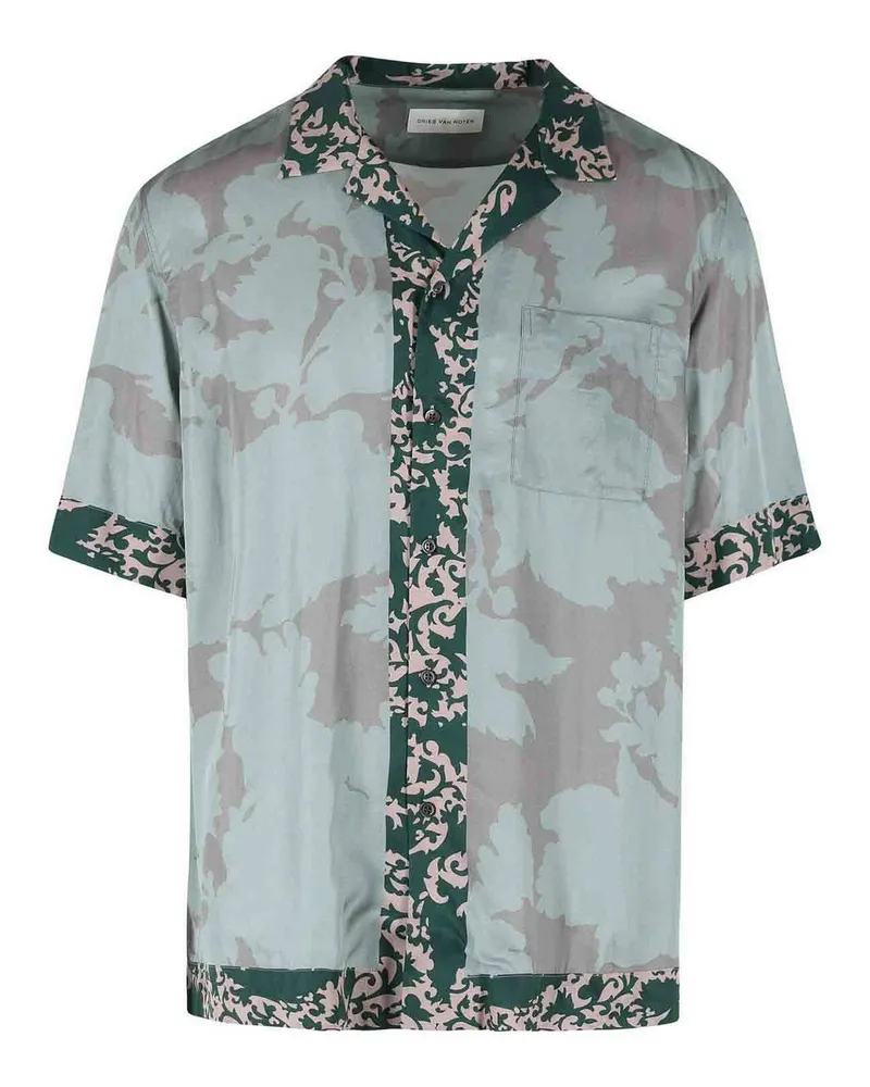 Dries van Noten Hemd - Grün Grün