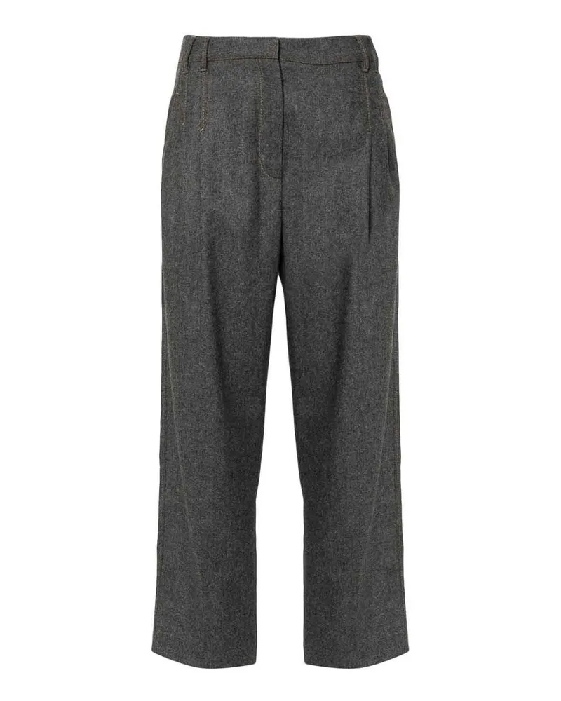 Brunello Cucinelli Casual Hose - Dunkelgrau Dunkelgrau