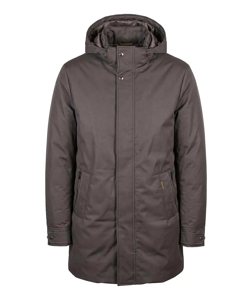 MOORER Trenchcoat - Dunkelbraun Dunkelbraun