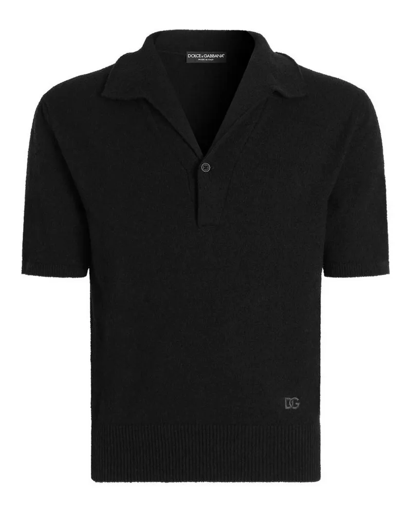 Dolce & Gabbana Poloshirt - Schwarz Schwarz