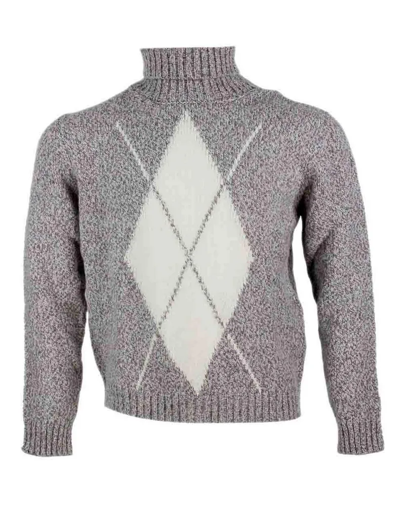 Eleventy Rundhalspullover - Blau Blau