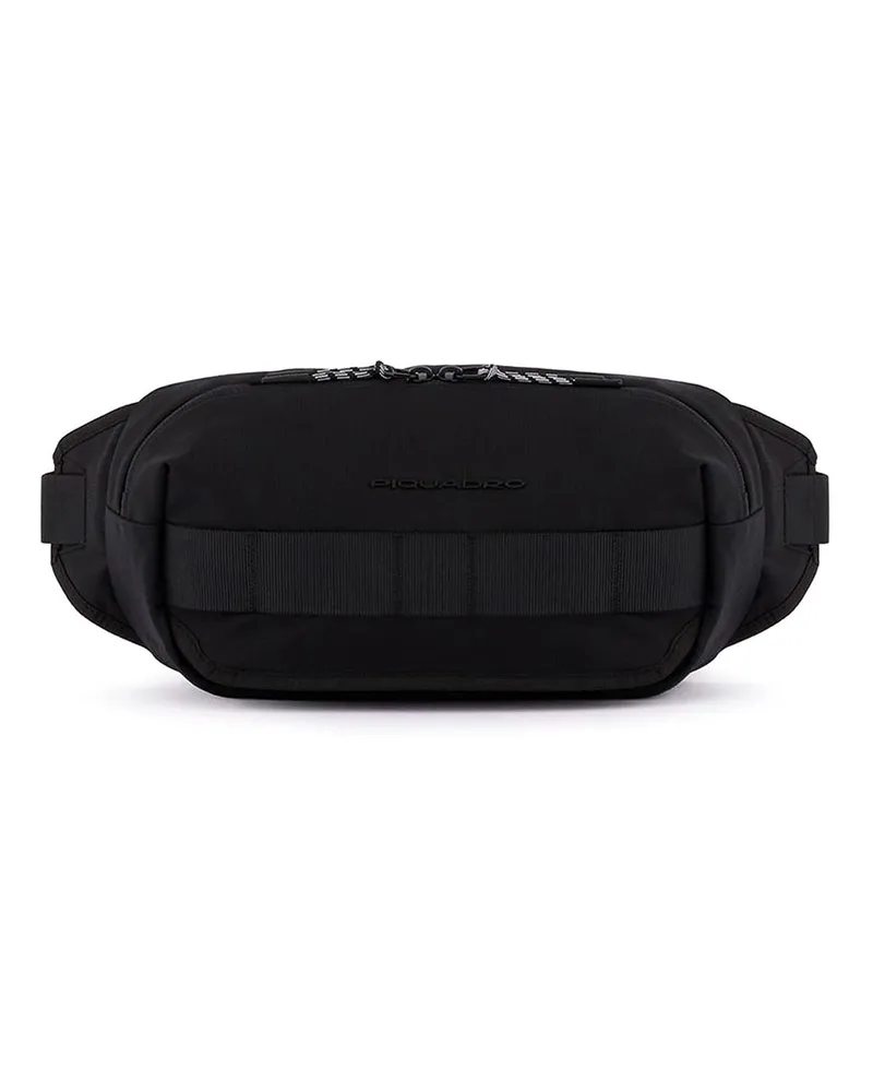 Piquadro Bauchtasche - Schwarz Schwarz