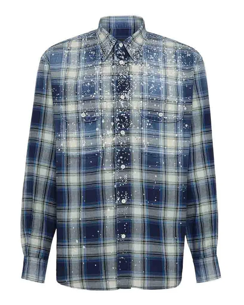Dsquared2 Hemd - Blau Blau