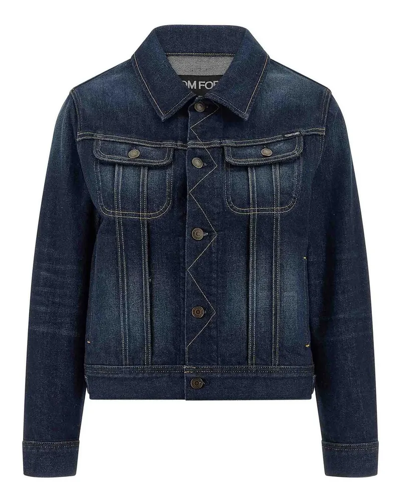 Tom Ford Jeansjacke - Blau Blau