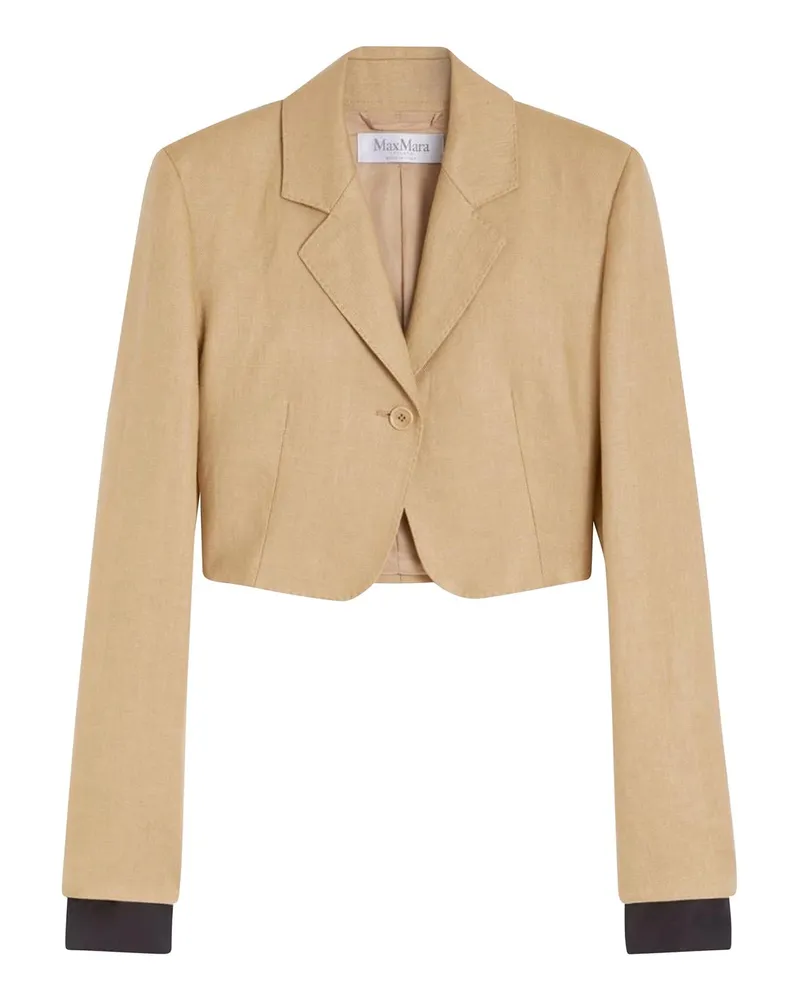 Max Mara Blazer - Weiß Beige
