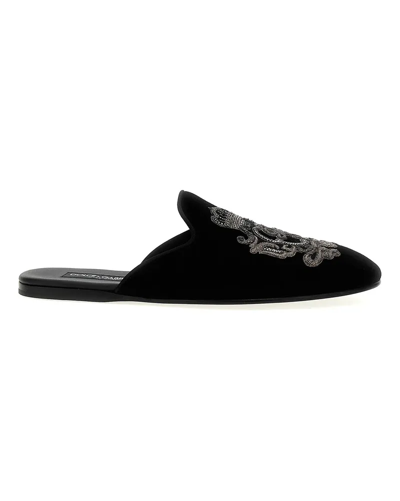 Dolce & Gabbana Mules - Schwarz Schwarz