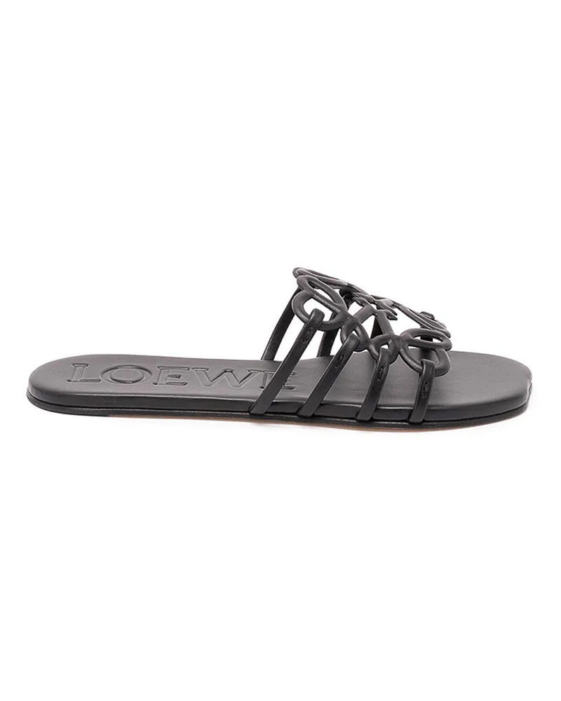 Loewe Sandalen - Schwarz Schwarz