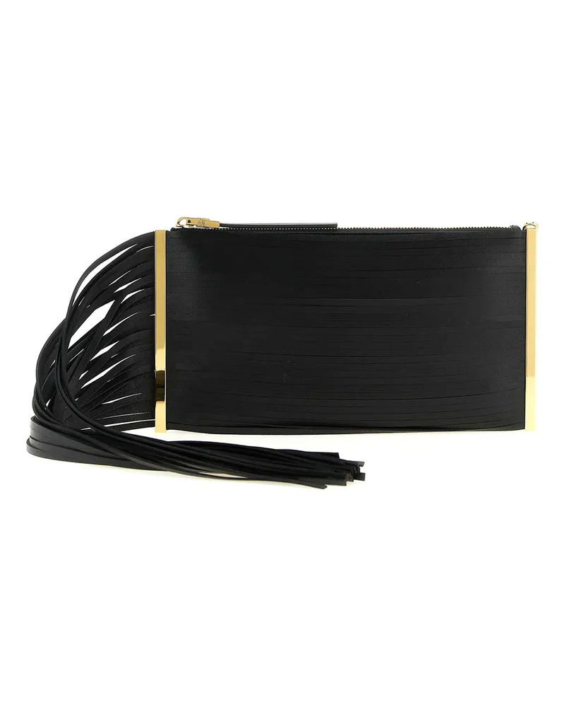Elisabetta Franchi Clutch - Schwarz Schwarz
