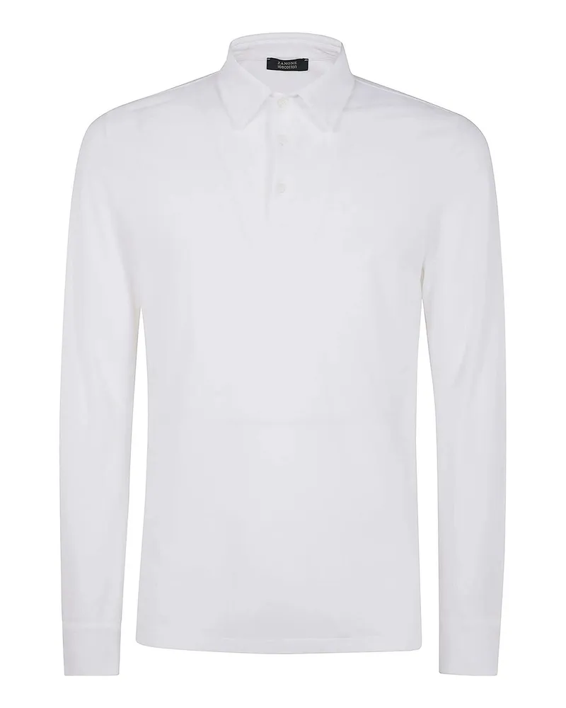 Zanone Poloshirt - Weiß Weiß