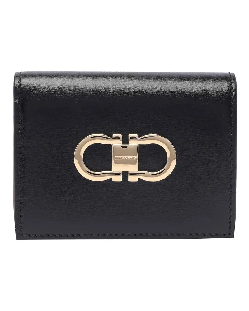 Ferragamo Clutch - Schwarz Schwarz