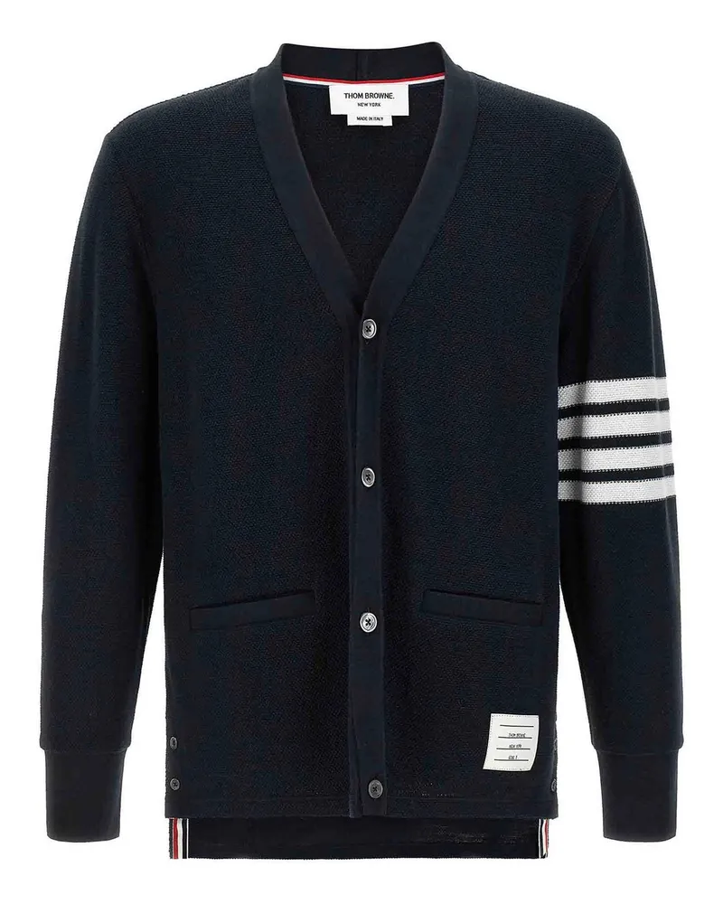 Thom Browne Cardigan - Blau Blau