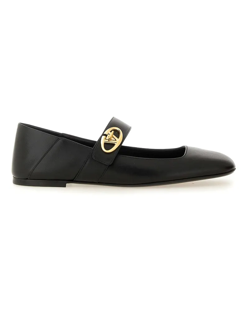 Valentino Garavani Ballerinas - Schwarz Schwarz