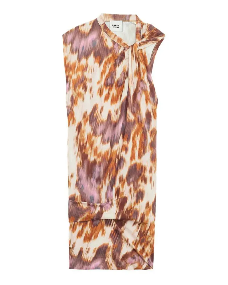 Isabel Marant Kurzes Kleid - Bunt Bunt