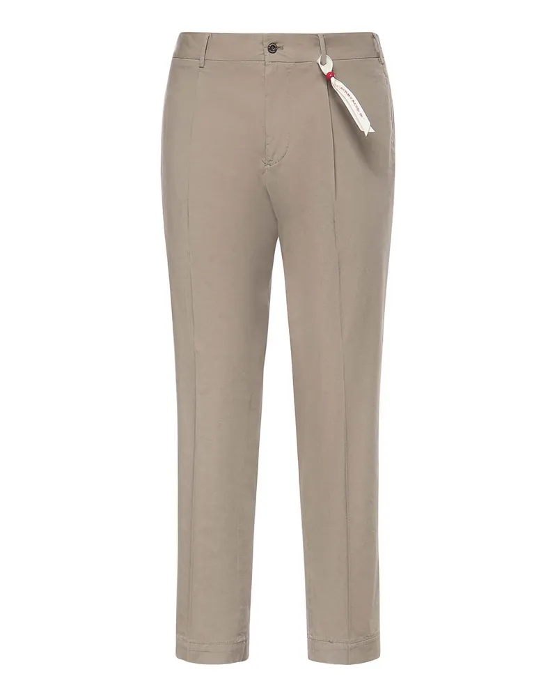 Biagio Santaniello Casual Hose - Taupe Taupe