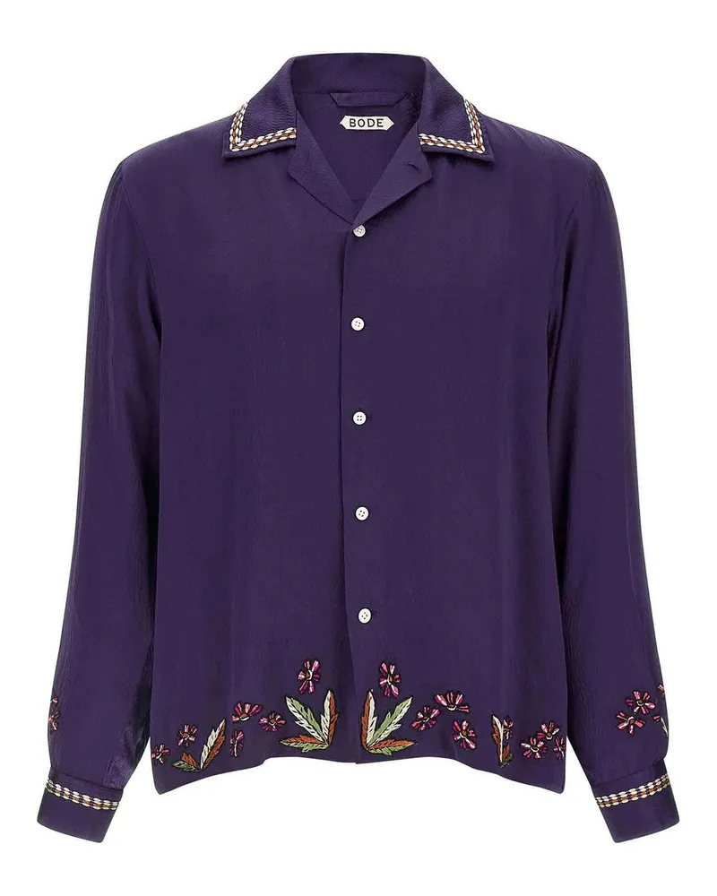 BODE Hemd - Lila Lila