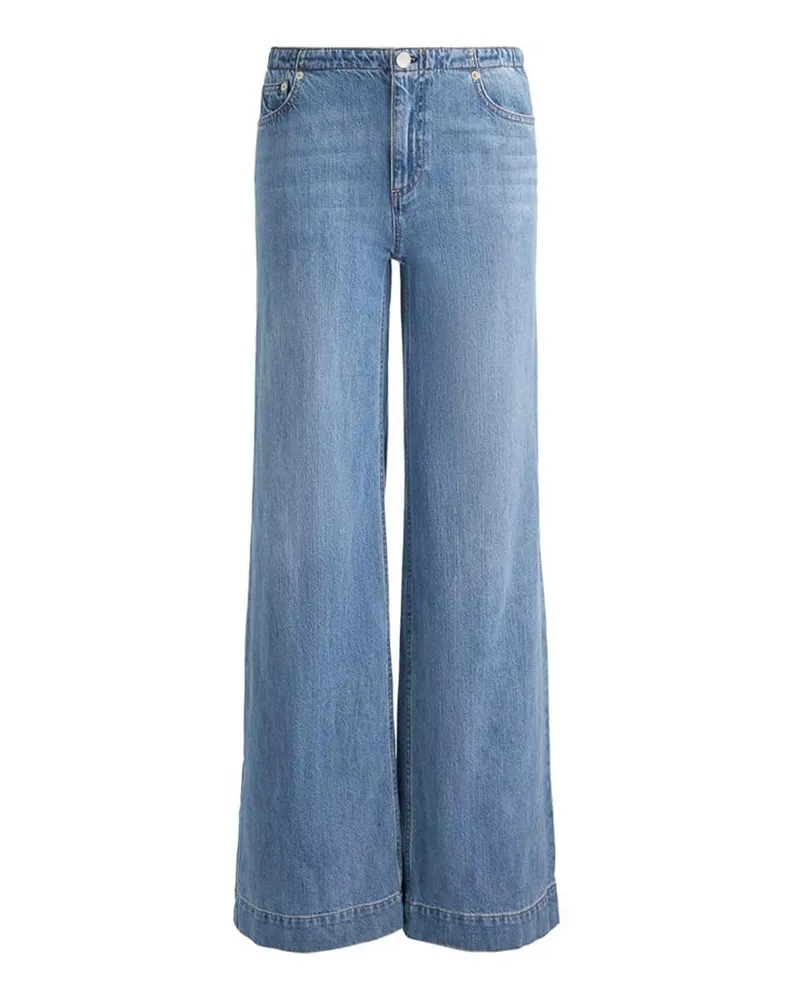 Alice + Olivia Straight Leg Jeans - Denim Denim