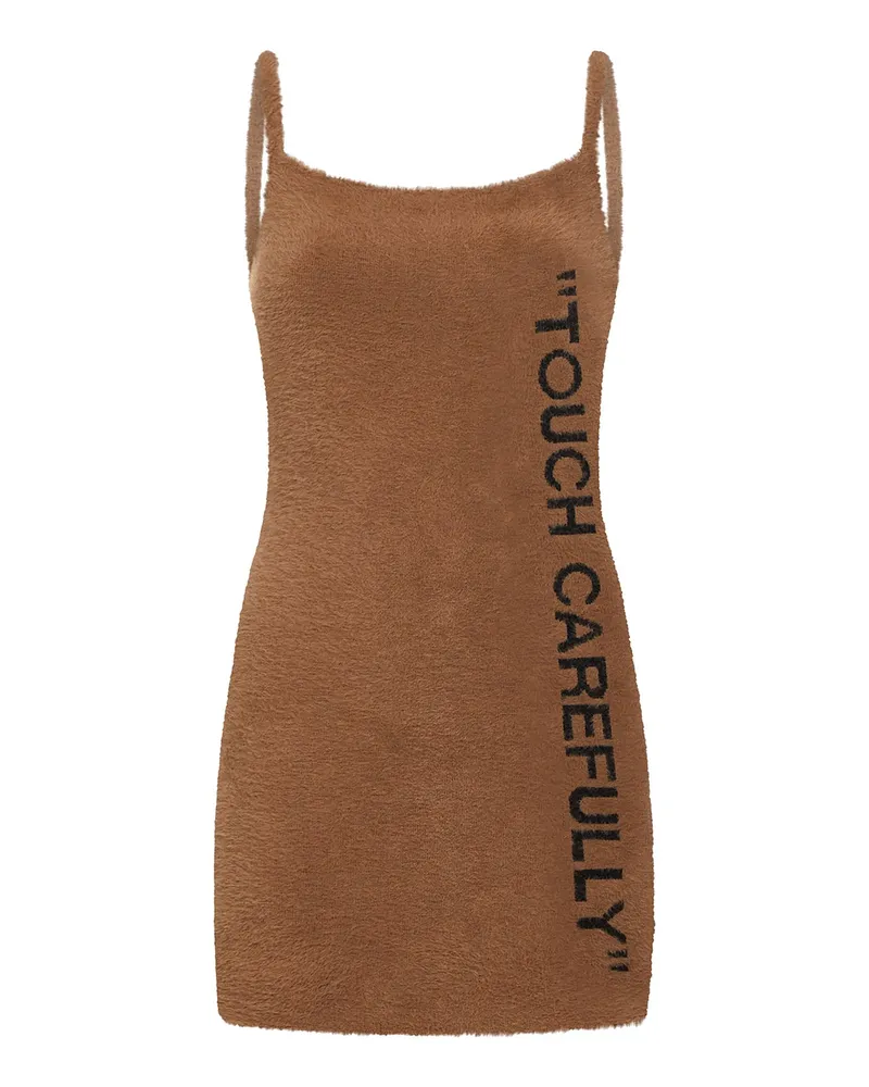 OFF-WHITE Kurzes Kleid - Camel Camel