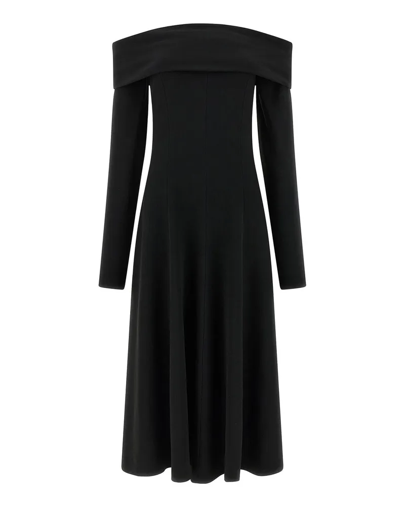 Alberta Ferretti Schlagjeans - Schwarz Schwarz