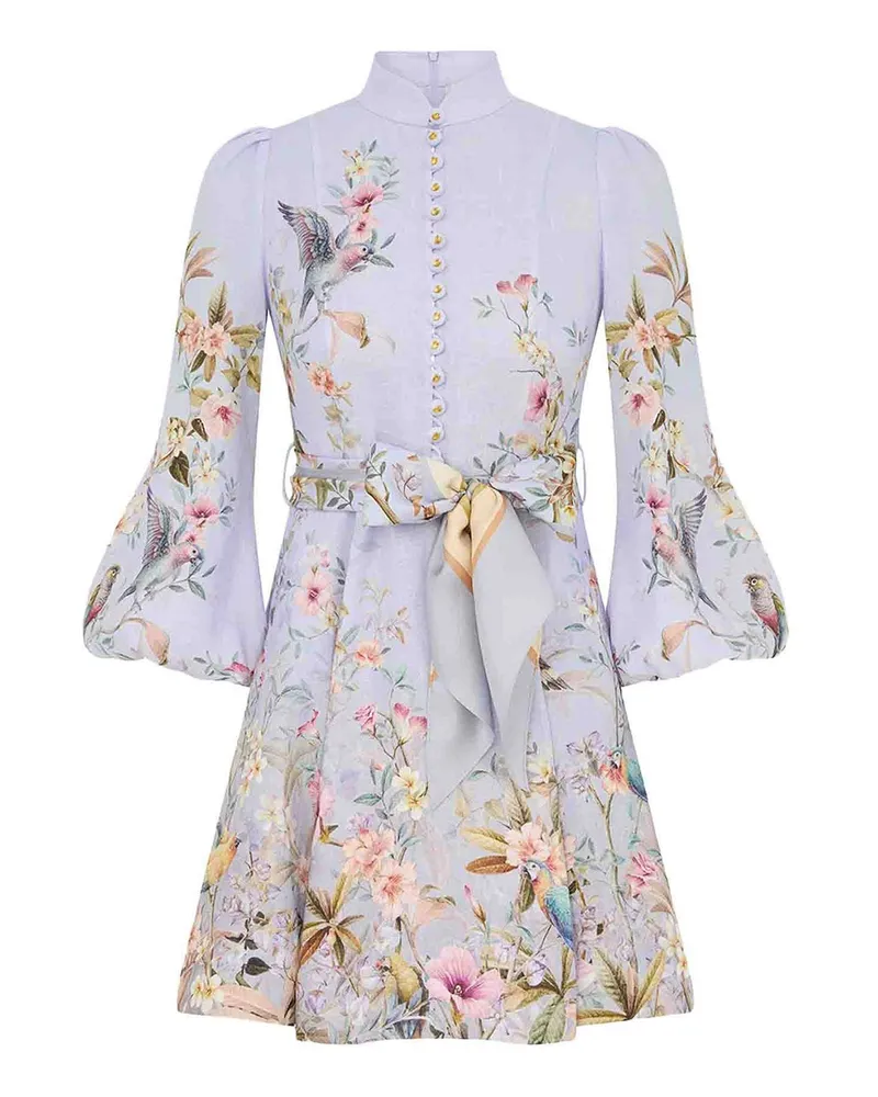 Zimmermann Kurzes Kleid - Blau Blau