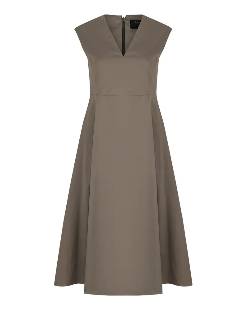 Gran Sasso Knielanges Kleid - Grün Grün