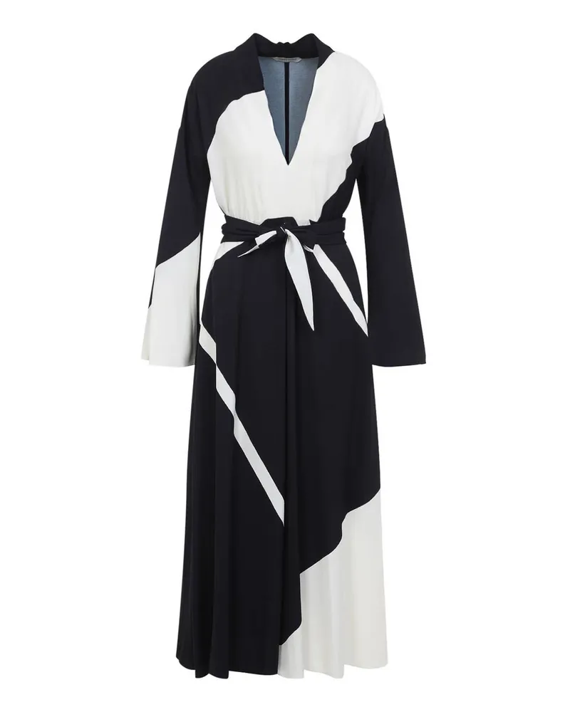 Alberta Ferretti Knielanges Kleid - Schwarz Schwarz