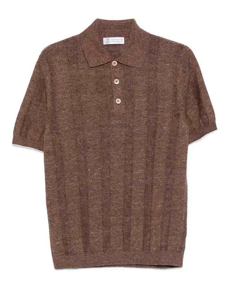 Brunello Cucinelli Poloshirt - Beige Beige