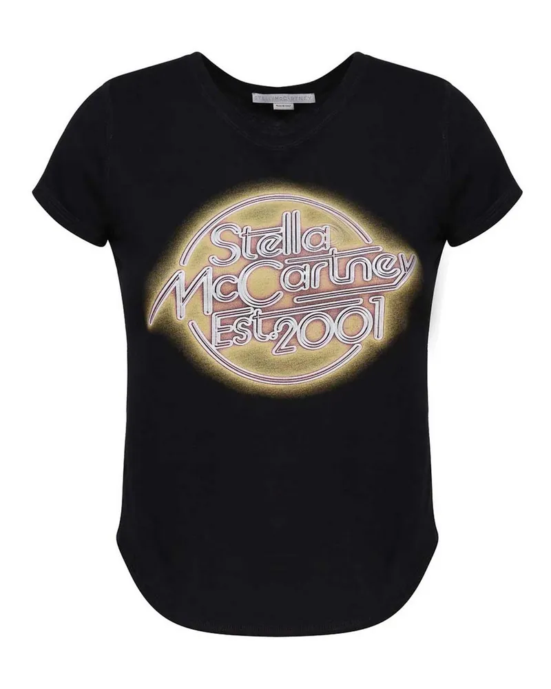 Stella McCartney T-Shirt - Schwarz Schwarz