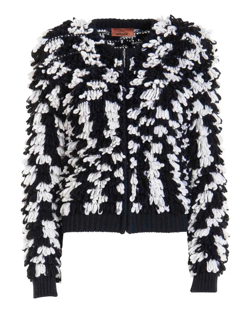 Missoni Rundhalspullover - Schwarz Schwarz