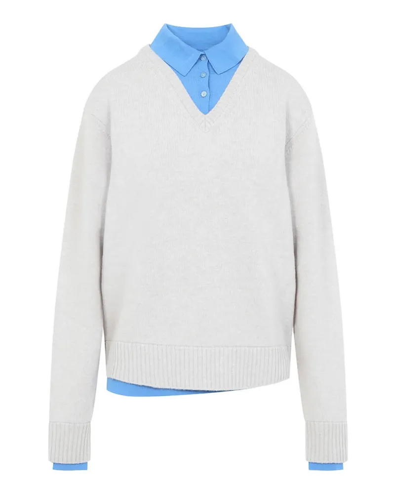 Acne Studios Poloshirt - Weiß Weiß