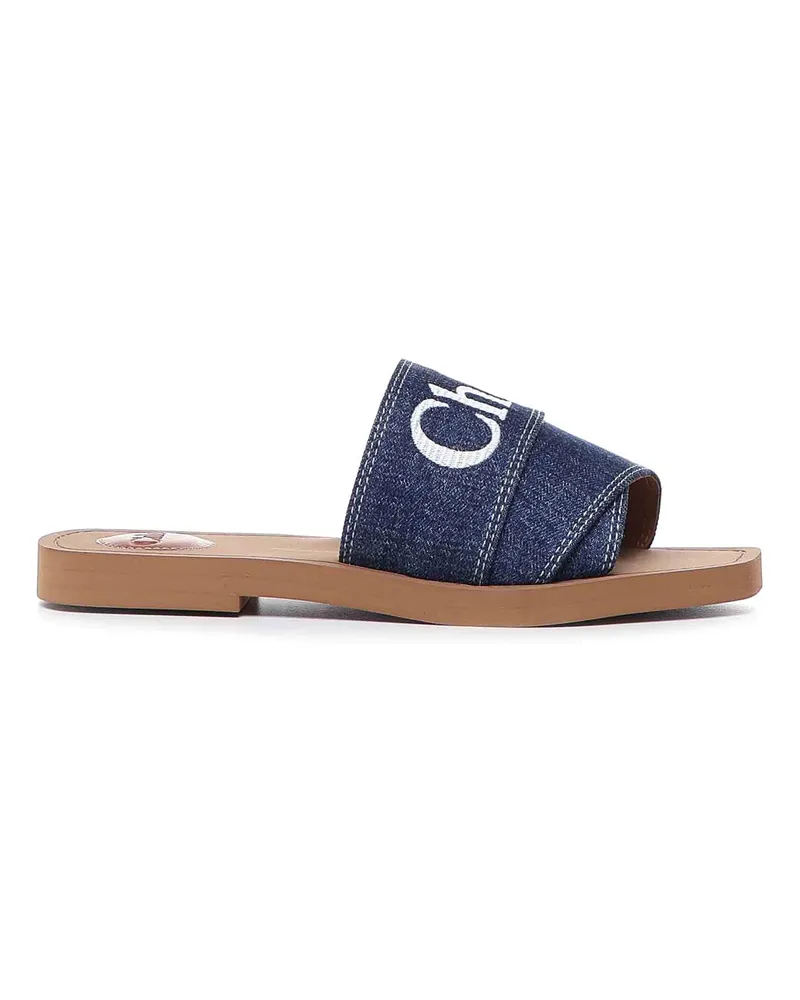 Chloé Ballerinas - Denim Denim
