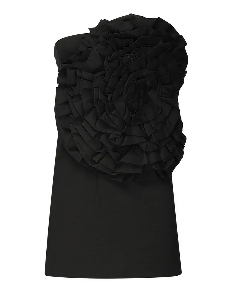 ROTATE Birger Christensen Kurzes Kleid - Schwarz Schwarz