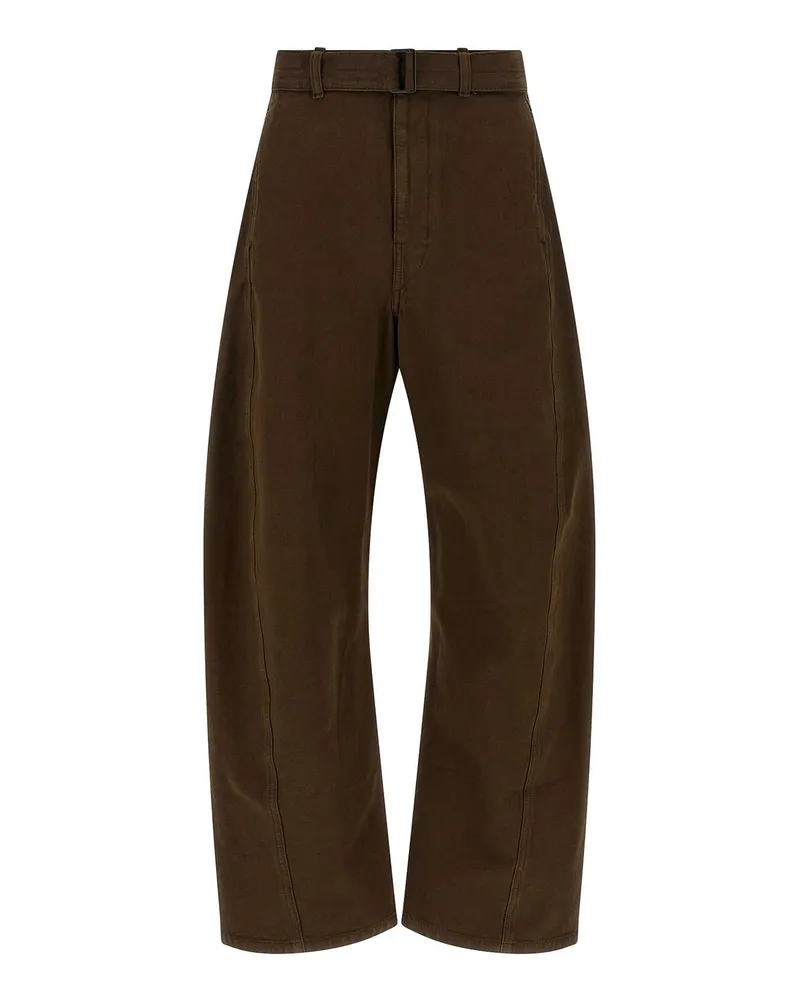 Christophe Lemaire Casual Hose - Braun Braun