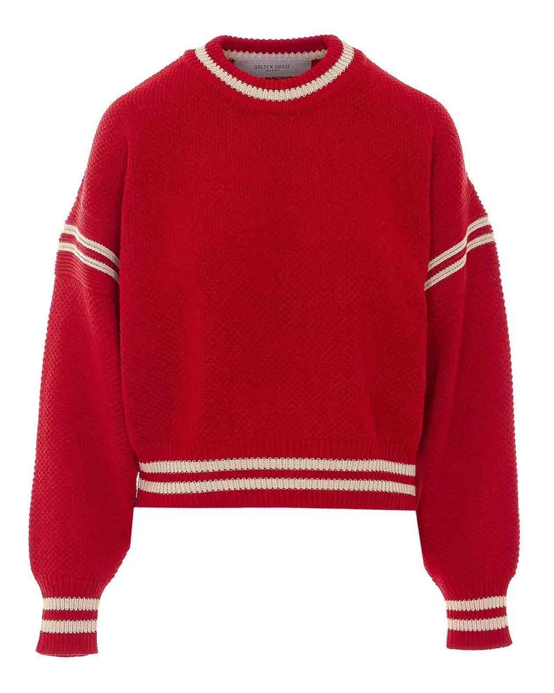 Golden Goose Rundhalspullover - Rot Rot