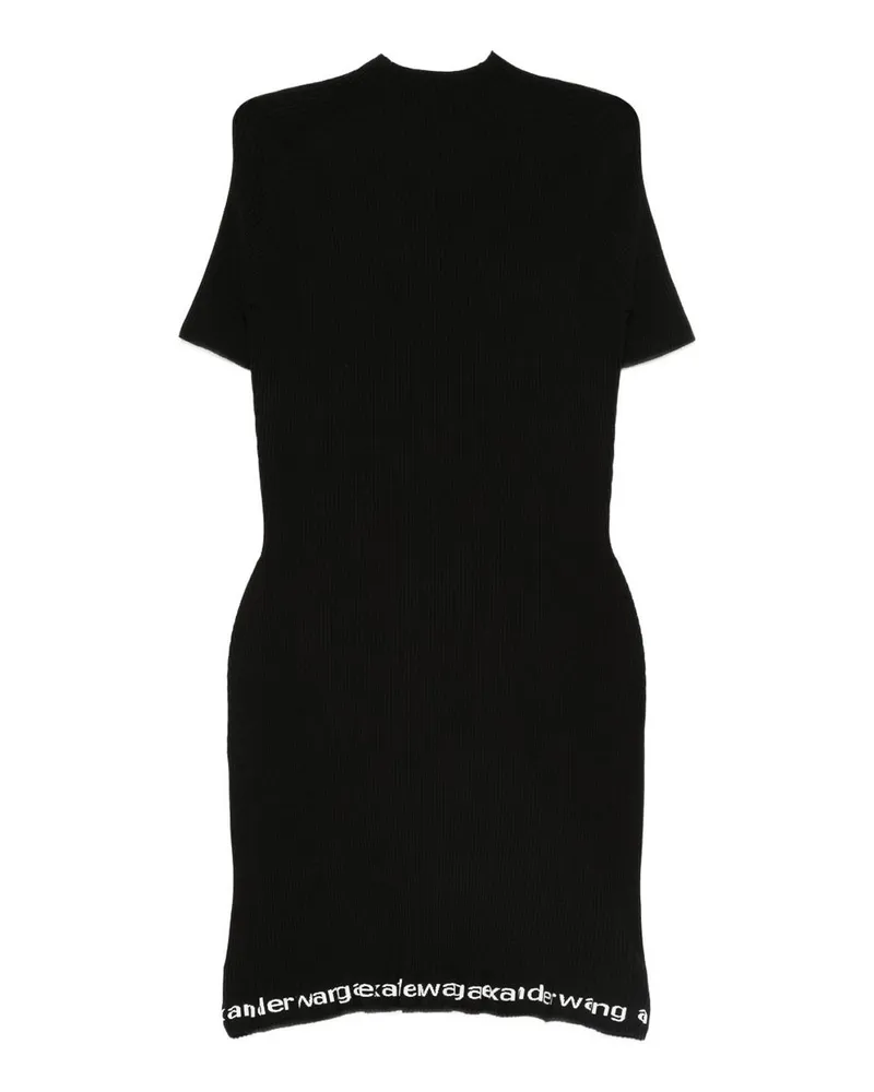Alexander Wang Knielanges Kleid - Schwarz Schwarz