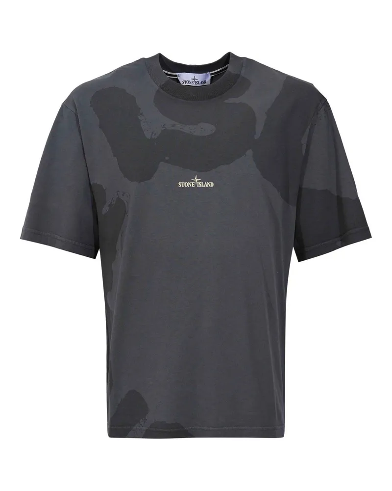 Stone Island T-Shirt - Blau Blau