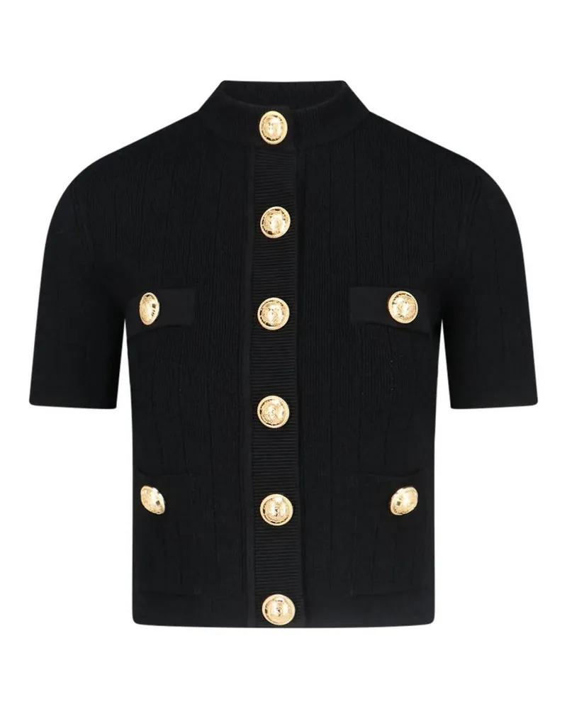 Balmain Cardigan - Schwarz Schwarz