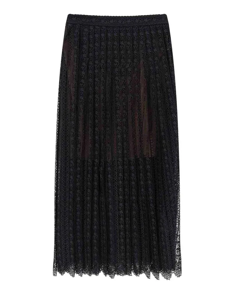 Self-Portrait Midirock - Schwarz Schwarz