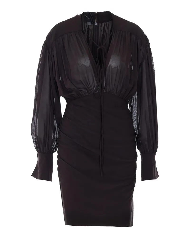 Pinko Knielanges Kleid - Braun Braun