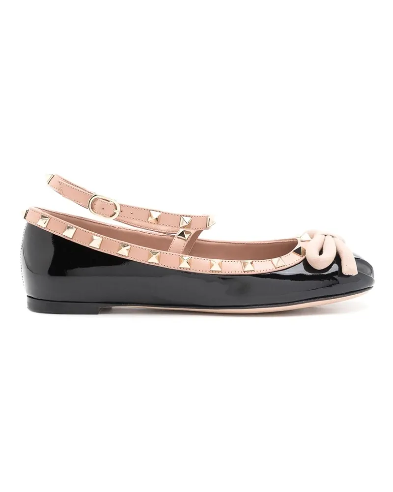 Valentino Garavani Ballerinas - Schwarz Schwarz