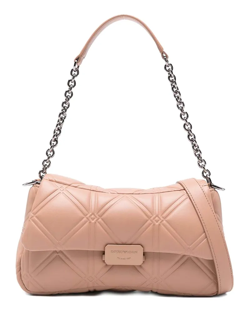 Emporio Armani Schultertasche - Beige Beige