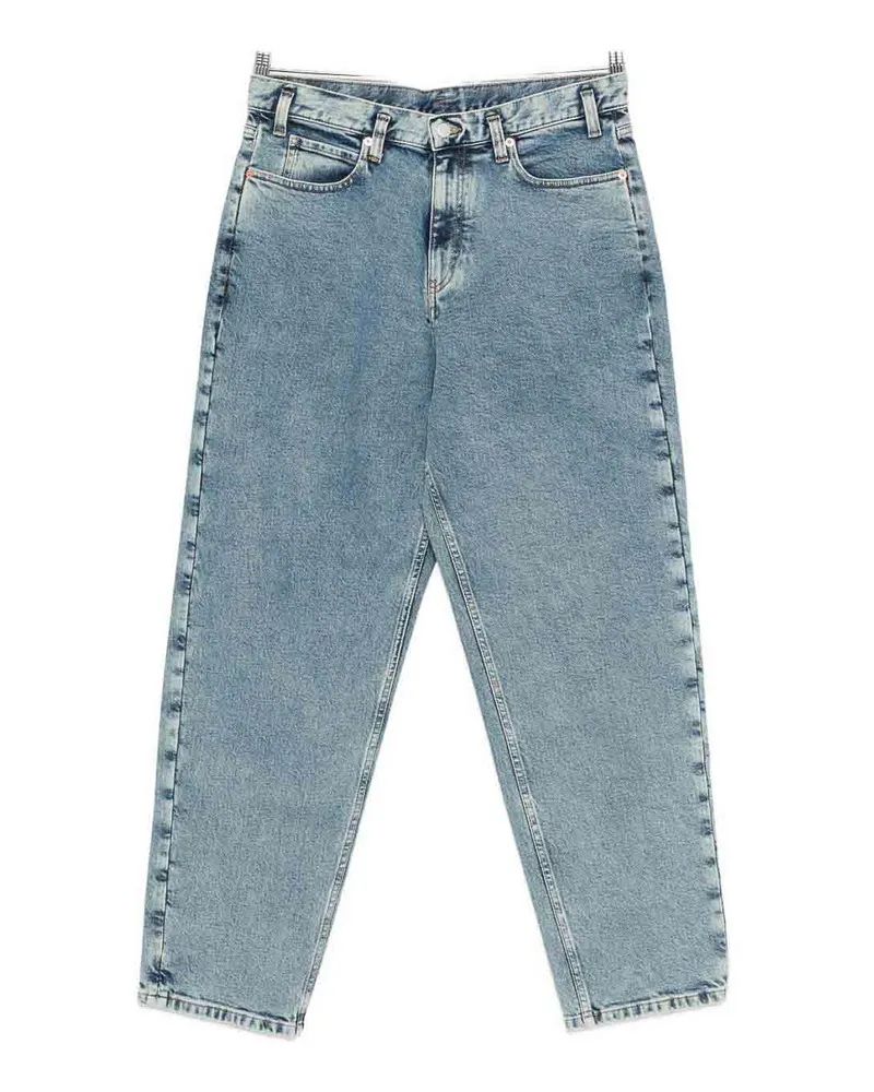 Emporio Armani Straight Leg Jeans - Blau Blau