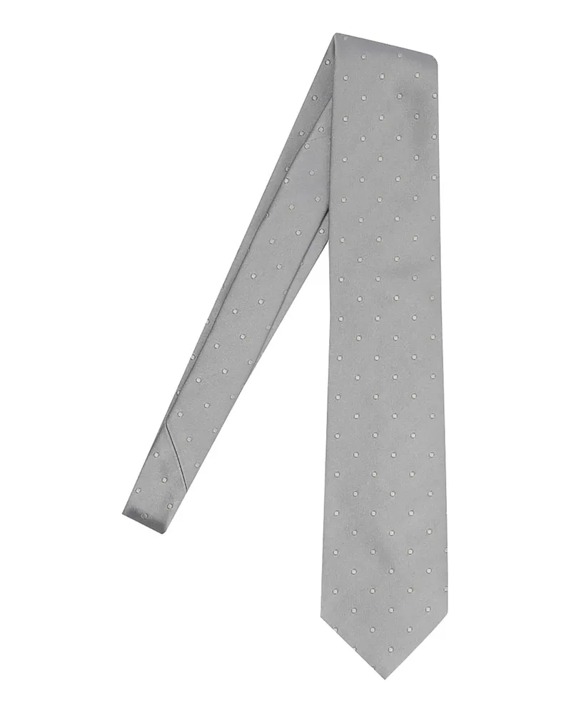 Tom Ford Krawatte - Silber Silber
