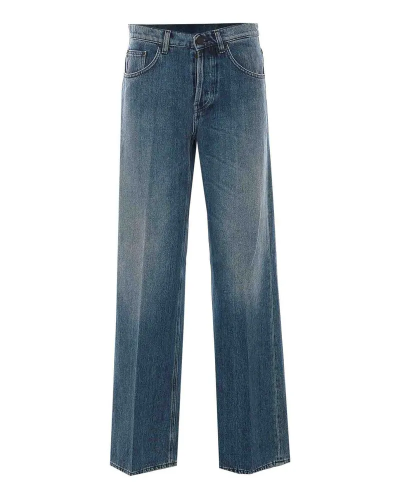 Dondup Straight Leg Jeans - Blau Blau