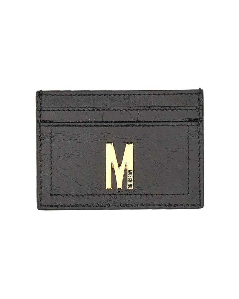 Moschino Portemonnaie - Schwarz Schwarz