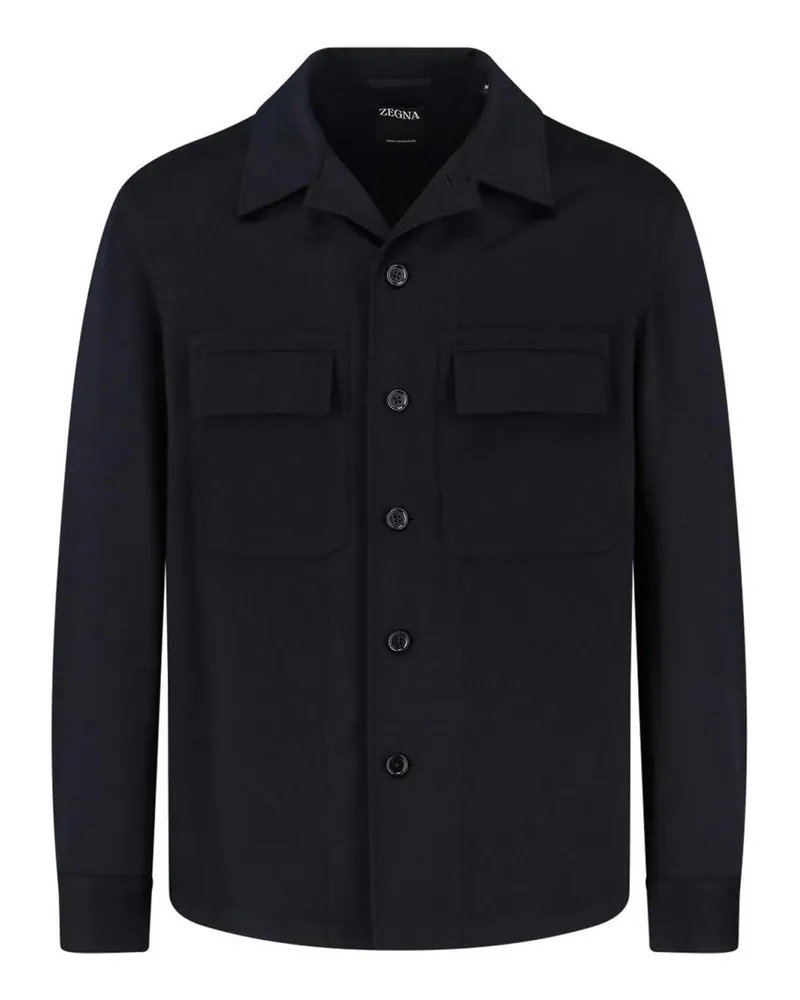 Ermenegildo Zegna Hemd - Schwarz Schwarz