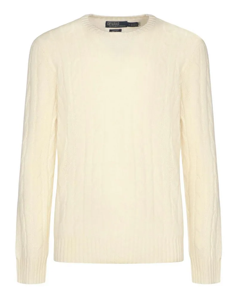 Ralph Lauren Rundhalspullover - Weiß Weiß