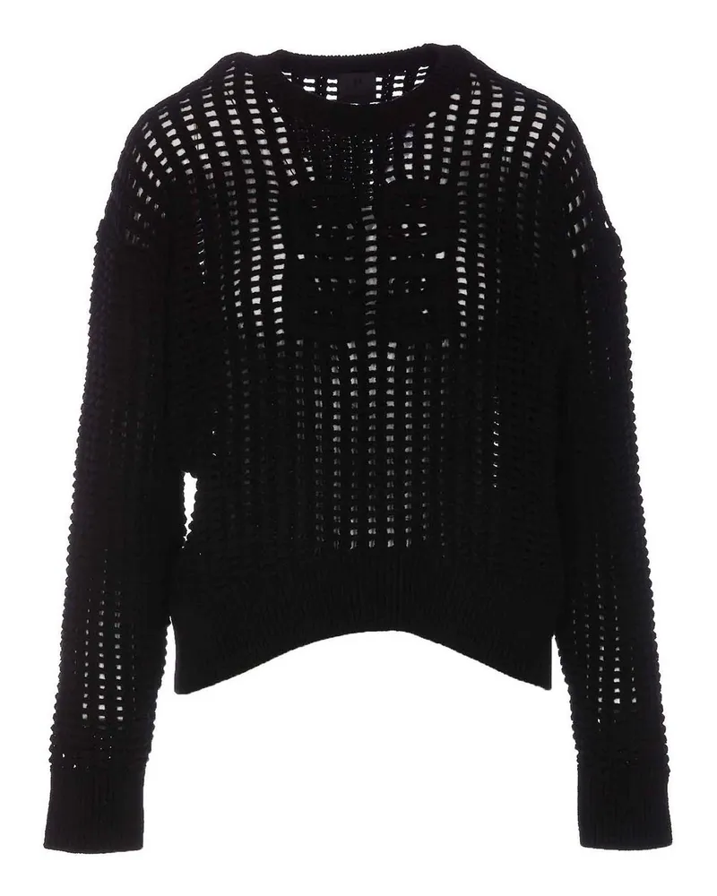 Givenchy Rundhalspullover - Schwarz Schwarz