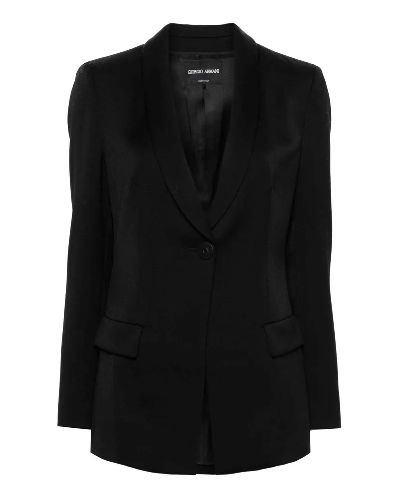 Giorgio Armani Blazer - Schwarz Schwarz
