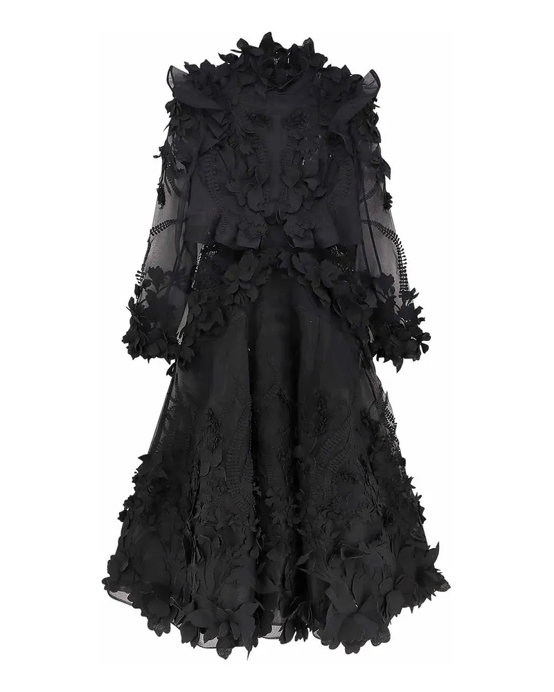 Zimmermann Maxikleid - Schwarz Schwarz